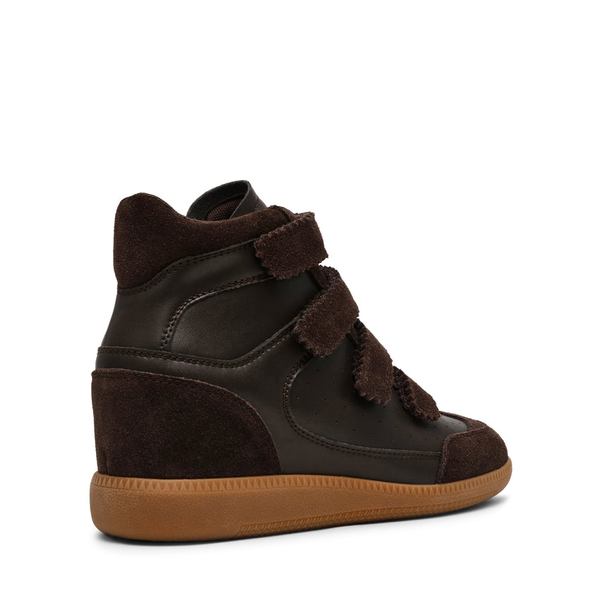 Mustang Women's Brown Suede Sneakers - view 2