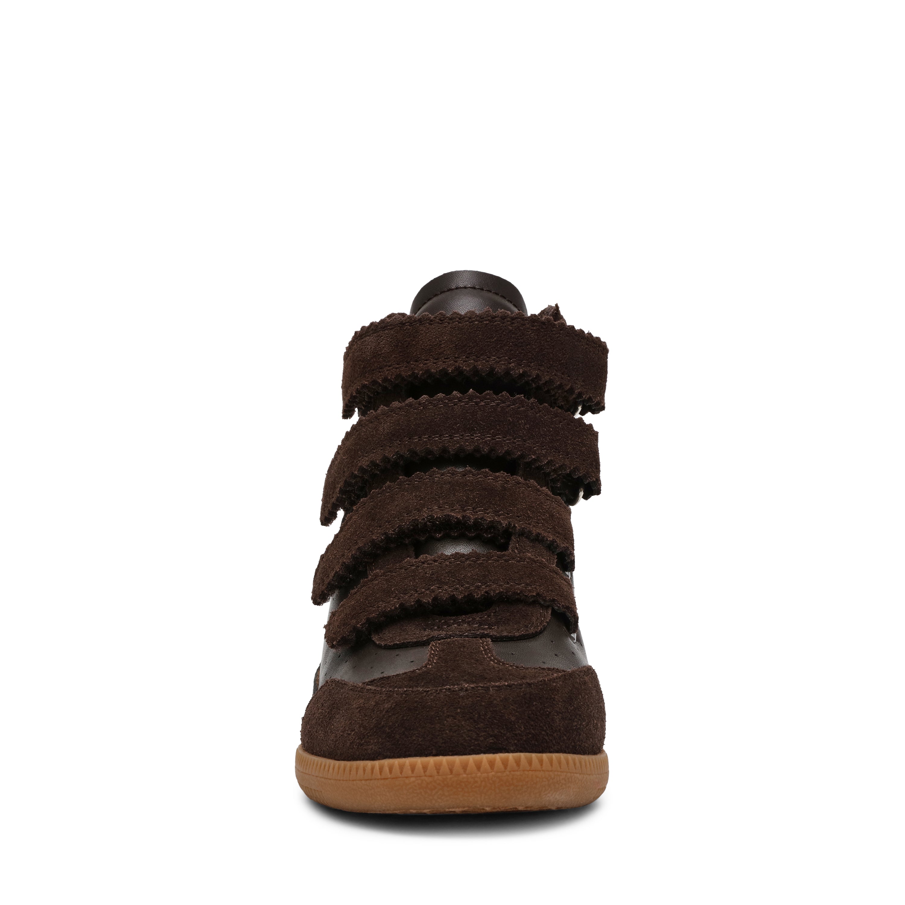 Mustang Women's Brown Suede Sneakers - view 3