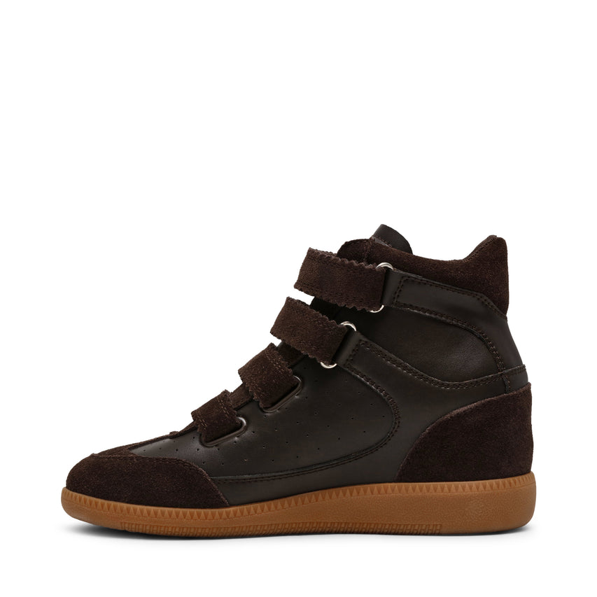Mustang Women's Brown Suede Sneakers - view 4