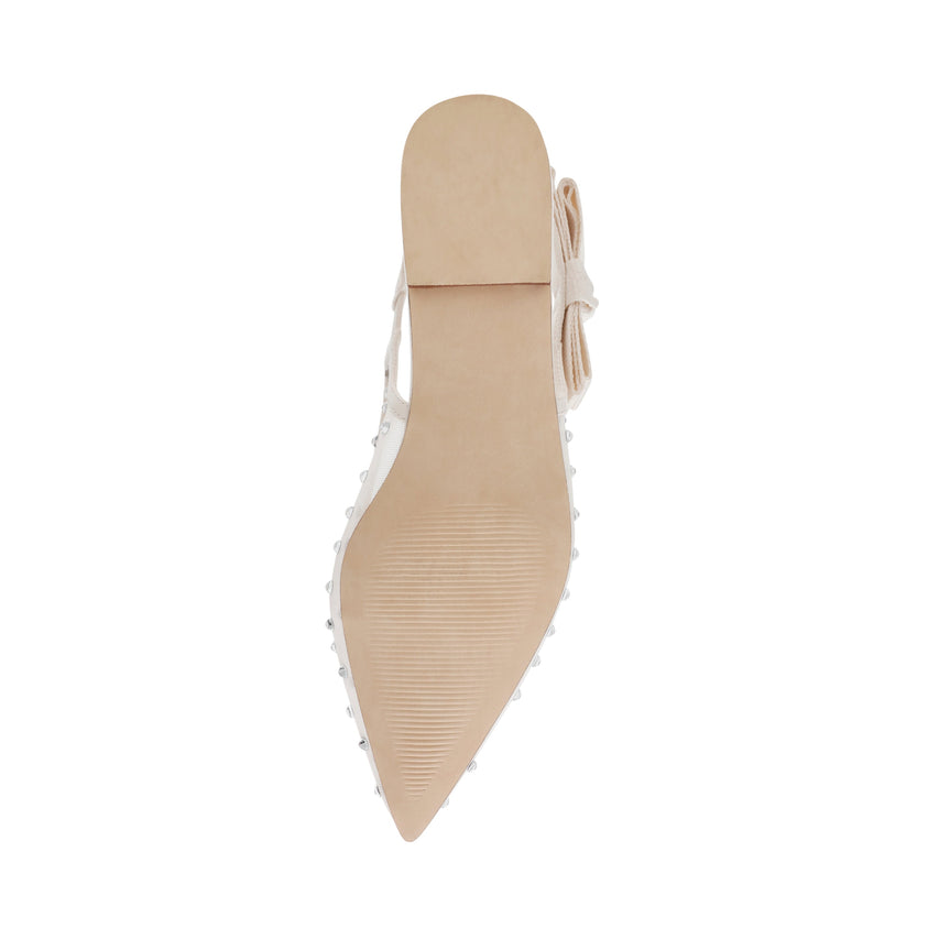 Olyvia-R Women's Ivory Flat Sandals - view 6