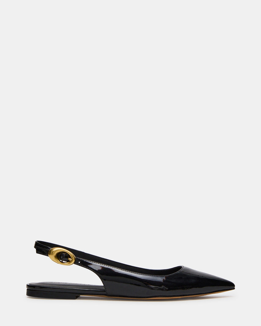 Ottie Women's Black Flat Sandals