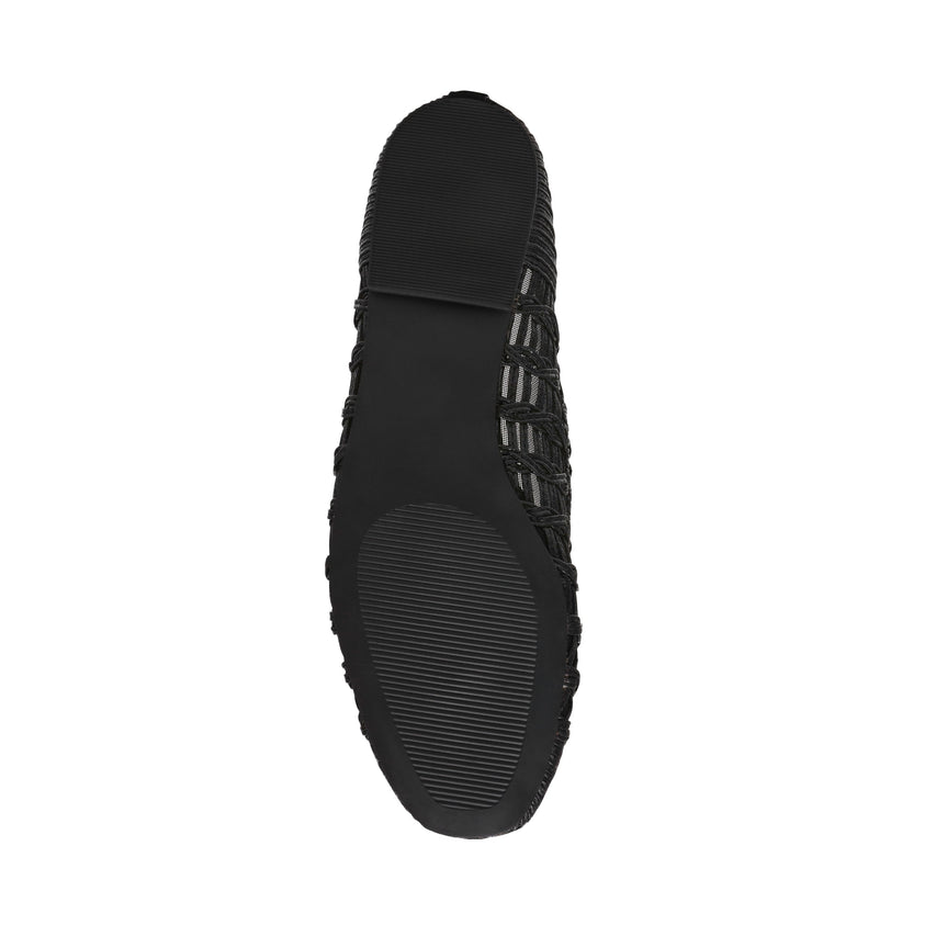 Warm-Up Women's Black Ballet Flats - view 3