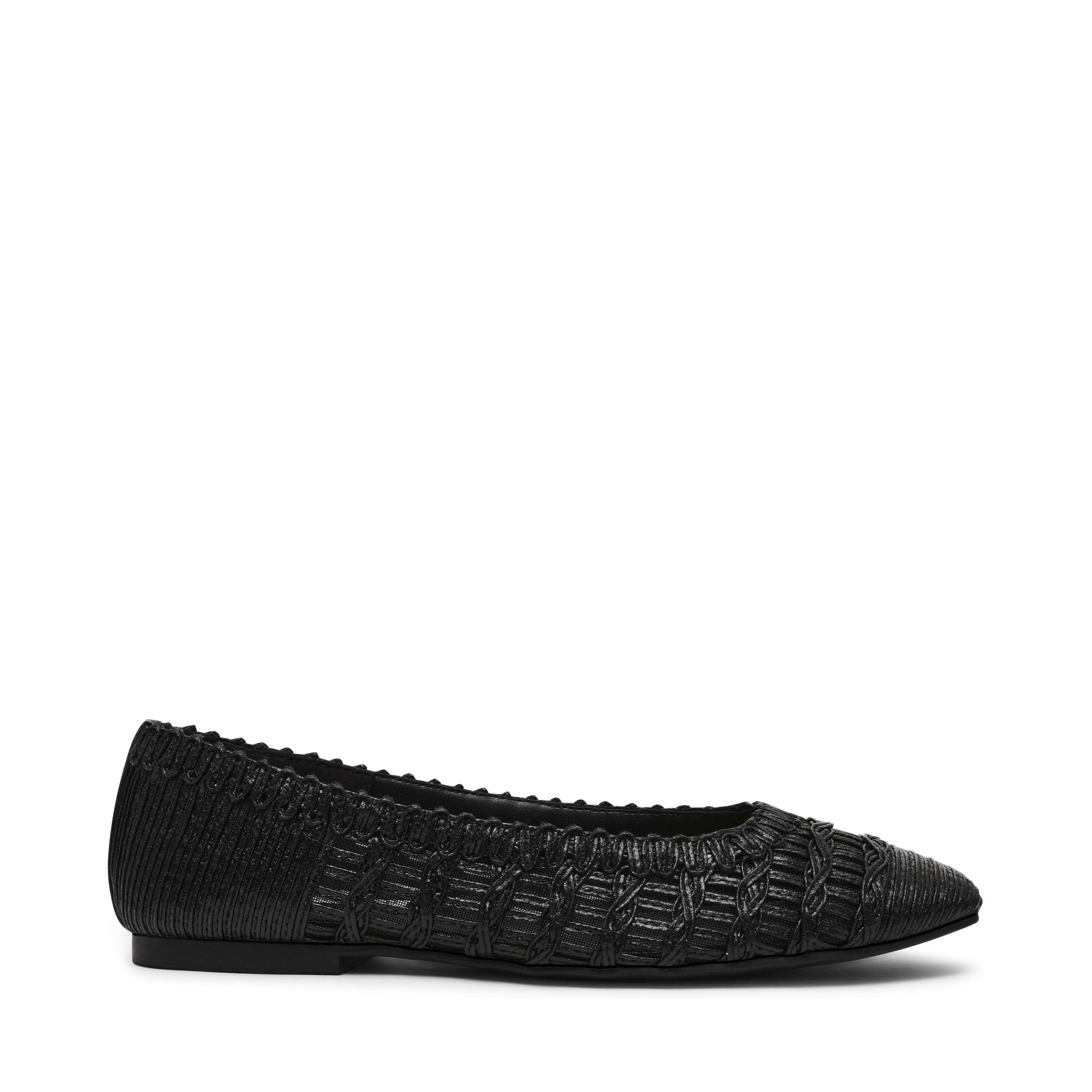 Warm-Up Women's Black Ballet Flats