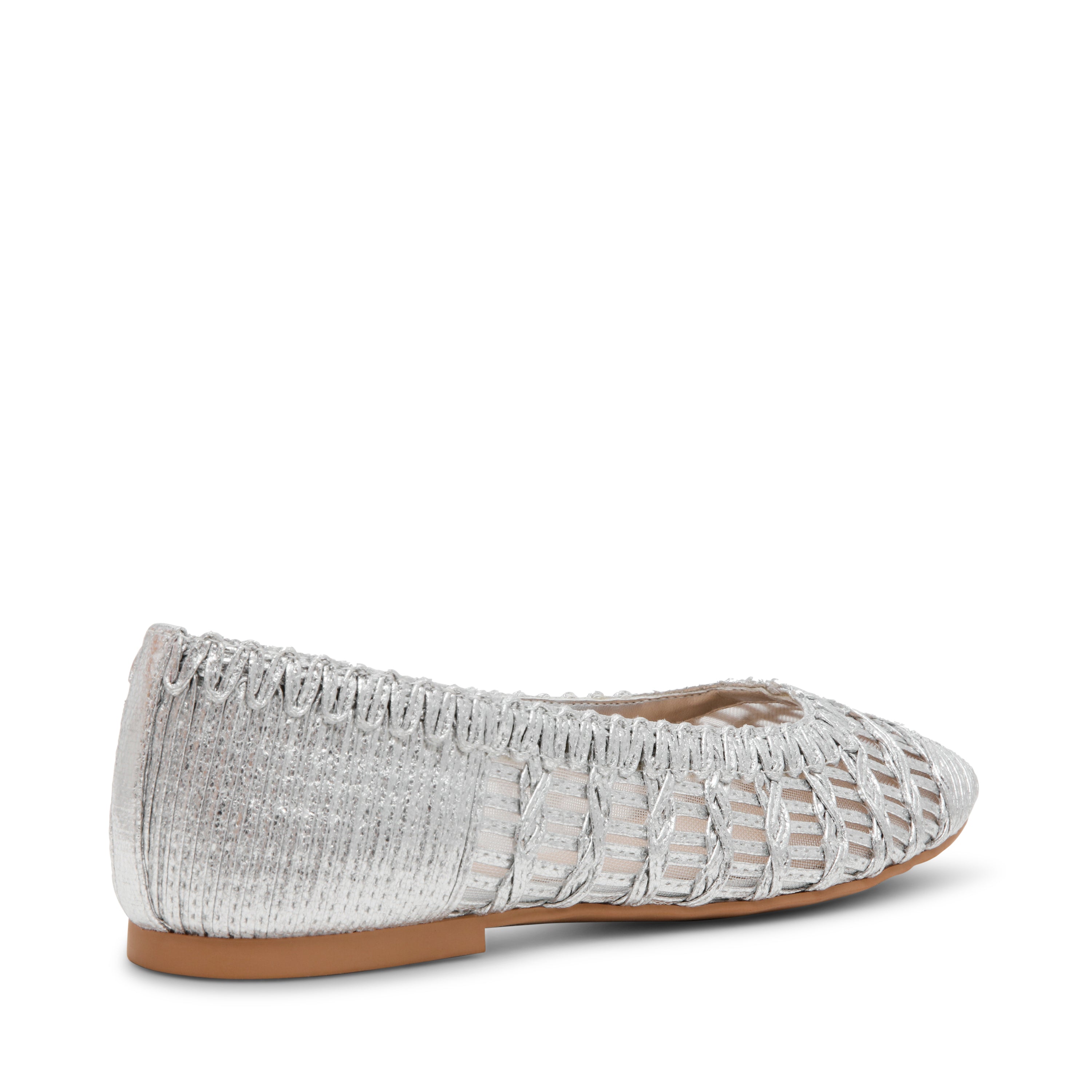 Warm-Up Women's Silver Ballet Flats - view 3