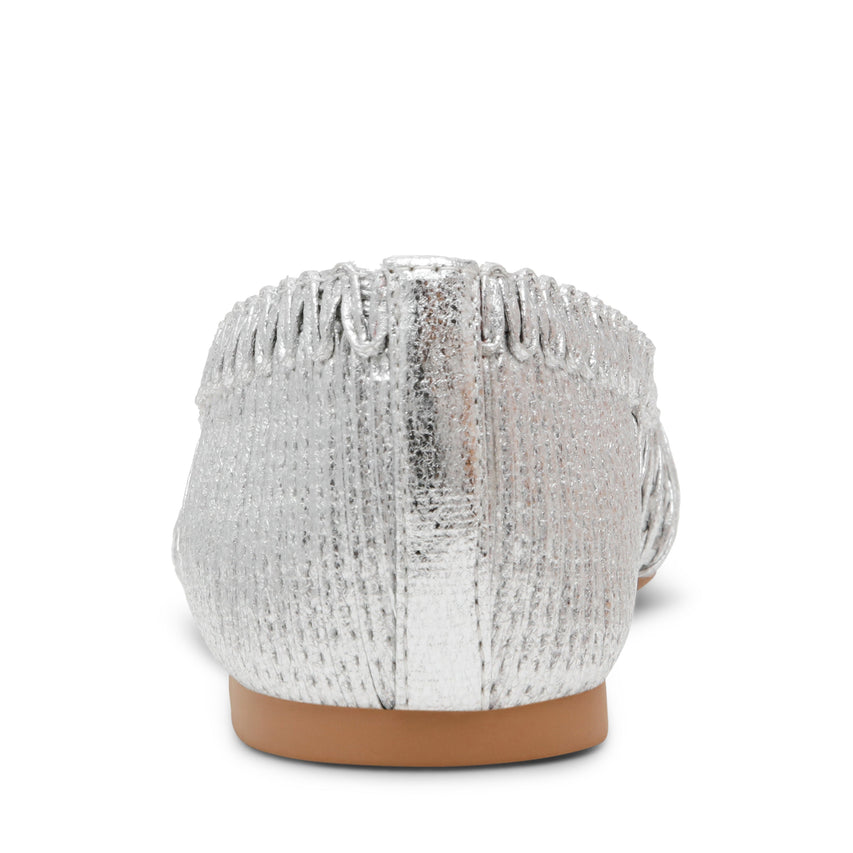 Warm-Up Women's Silver Ballet Flats - view 6