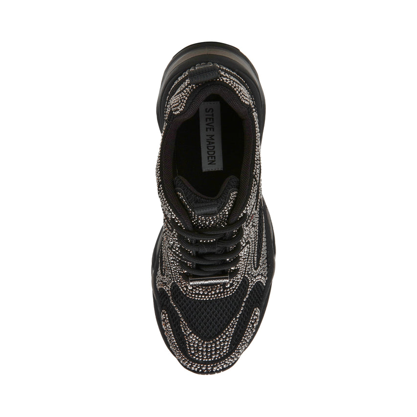 Zonar-R Black Women's Low Top Sneakers - view 5