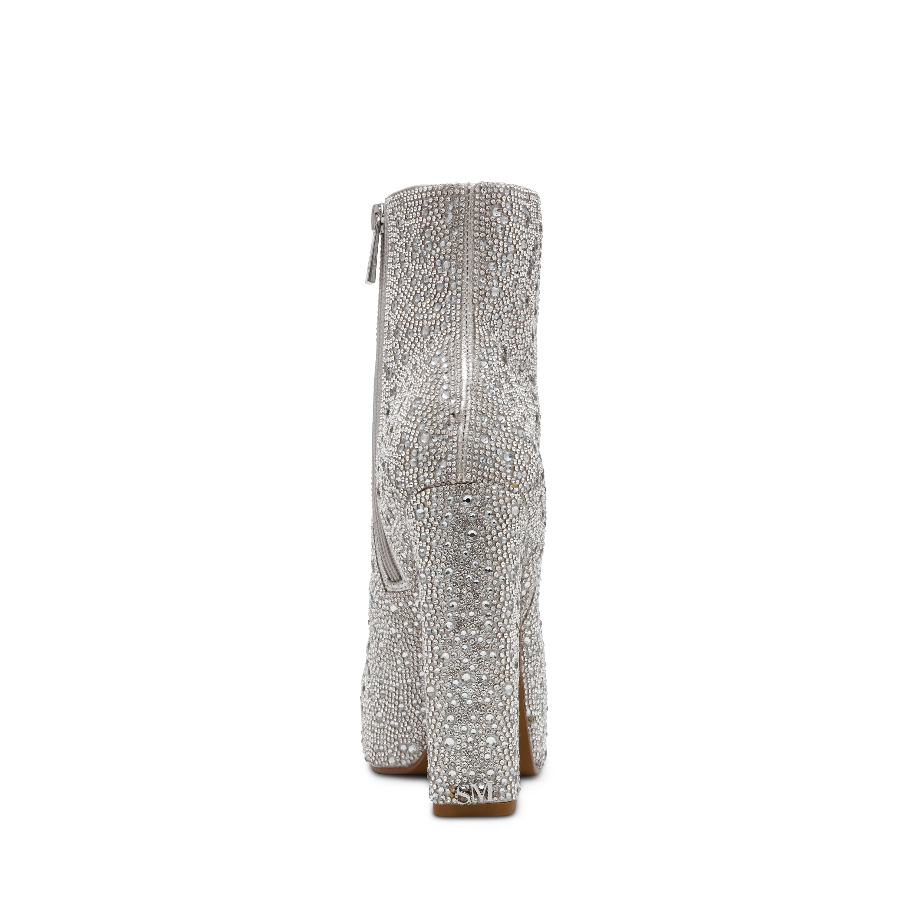 Torcher-R Women's Silver Heeled Boots - view 2