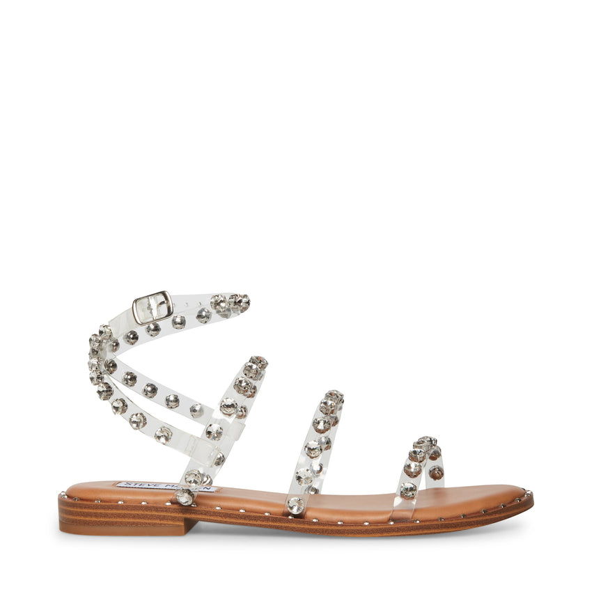 Travel Women's Transparent Flat Sandals